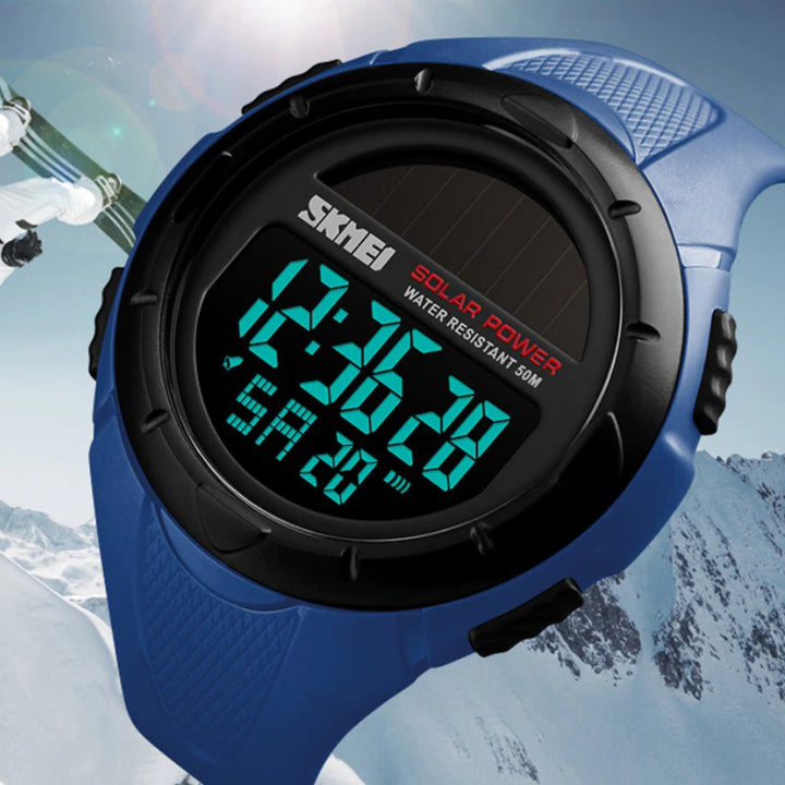 Cool Outdoor Sports Solar-Powered Digital Watches