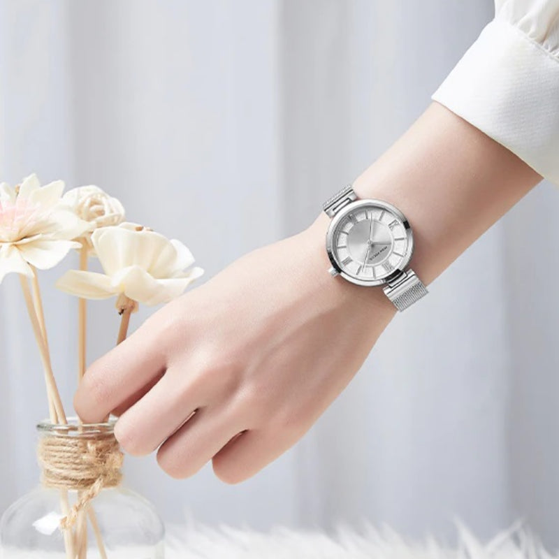 Women's Minimalist Mix Dial Style Quartz Watches