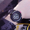 Luminous Hands Silicone Strap Military Sport Chronograph Watches