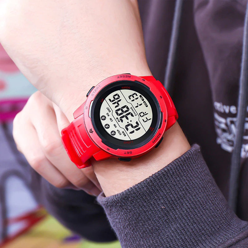 Cool and Trendy Outdoor Sports Large-Screen Dial Digital Watches