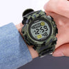 Military Kid's Colorful Digital Camouflage Watches