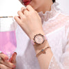 Luxurious Chronograph Dial Display Quartz Watch for Women