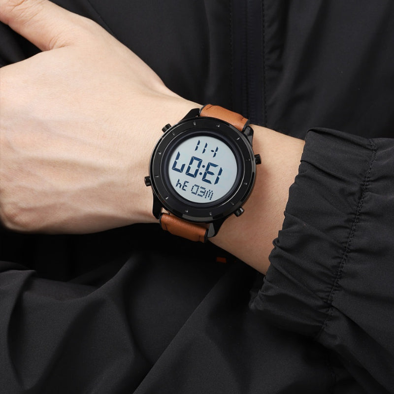 Luxurious Waterproof Sports Digital Wristwatch Collection