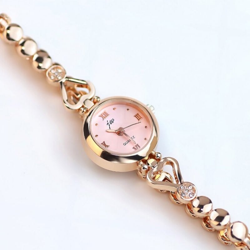 Heart shaped sale watch bracelet