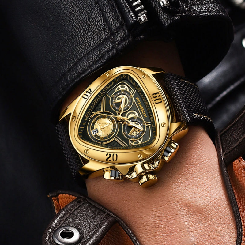 High-Performance Triangular Case Chronograph Quartz Watches – Inspire Watch