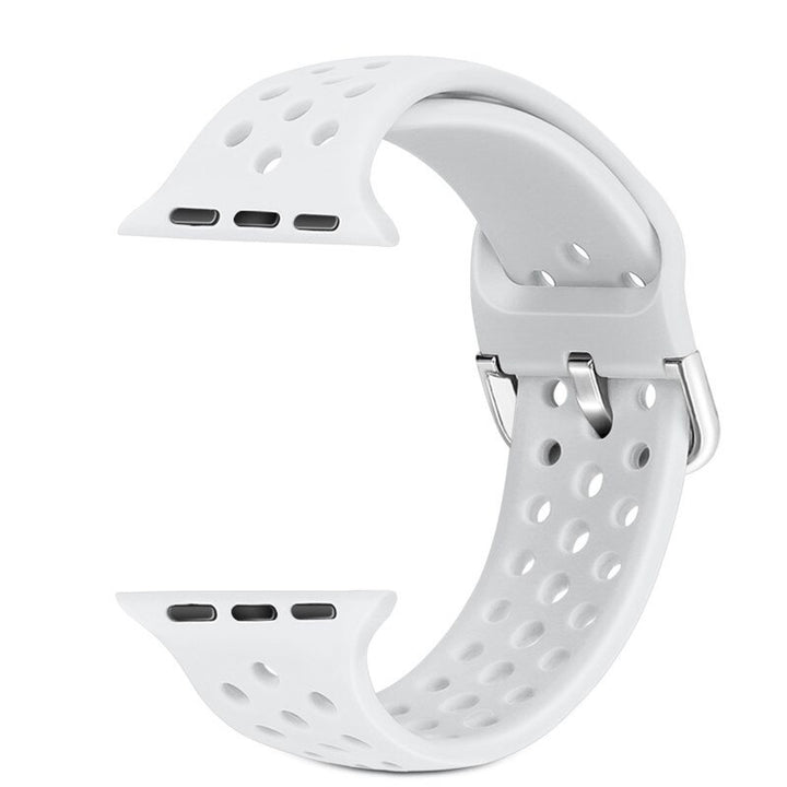 Fun and Vibrant Breathable Silicone Apple Watch Band Replacements