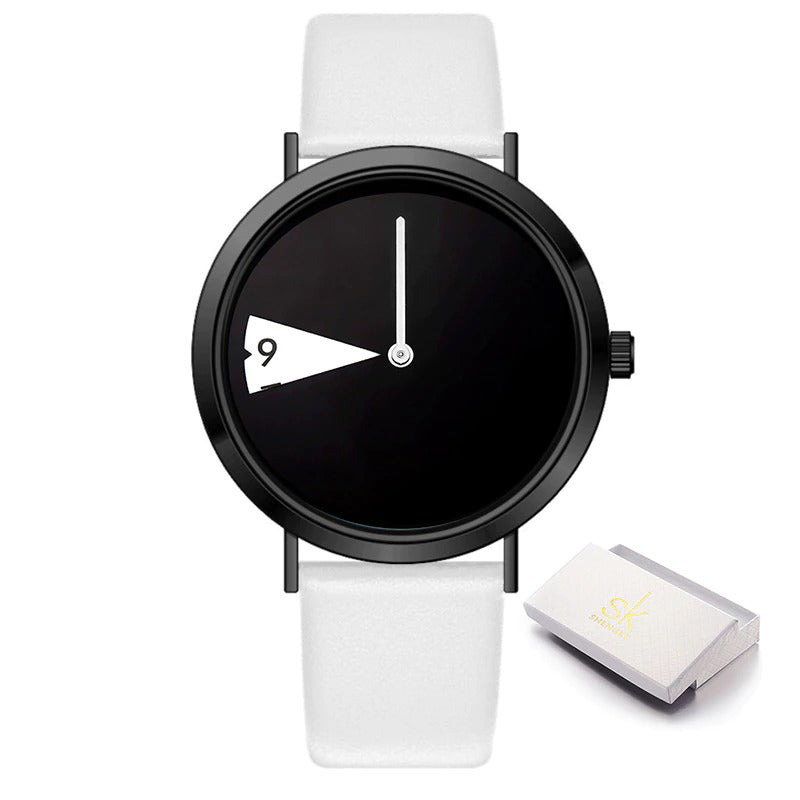 Creative Searchlight with Waterproof Vegan Leather Strap Quartz Watches