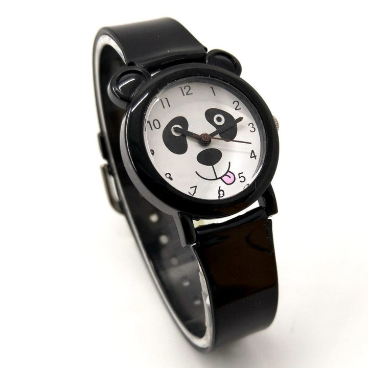 Children's Fun Cartoon Panda Animal Theme Quartz Watches