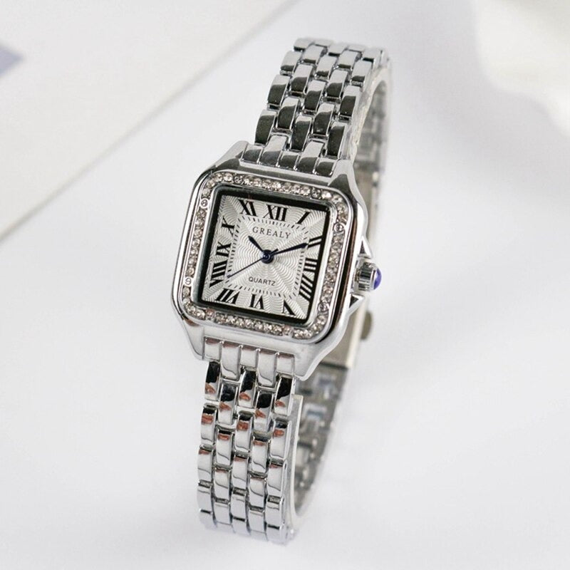 Women's Classic Roman Numerals Business Quartz Watches