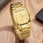 Classic Style Ultra-thin Stainless Steel Band Quartz Watches